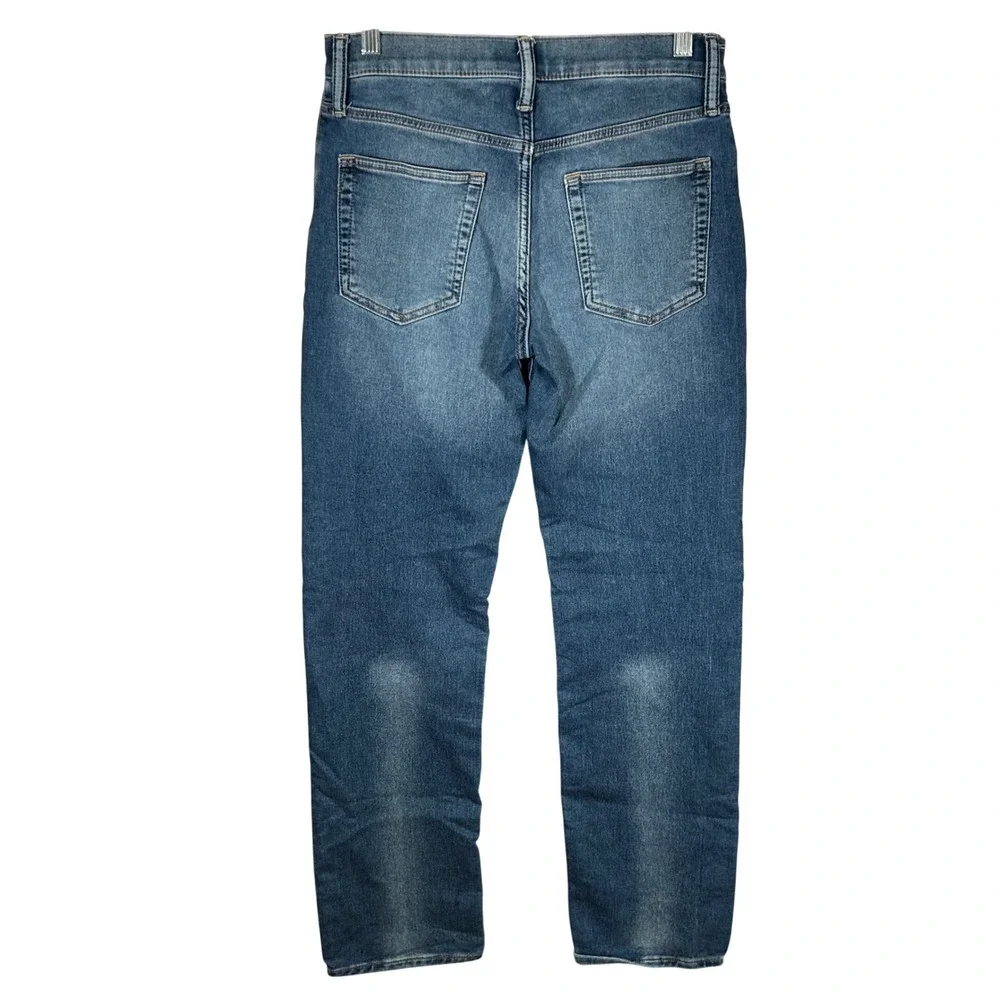 Gap Kids Boys Original Straight Fit Jeans Medium Wash Blue Size 18 Adjustable‎